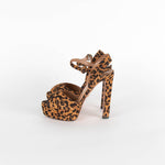 Aquazzura Leopard Coquette Platform Sandal