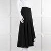 Temperley Black Mercury Plain Ruffle Skirt