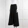 Temperley Black Mercury Plain Ruffle Skirt