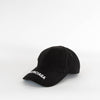 Balenciaga Black Logo Baseball Cap