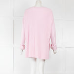 Riani Pink Knit Jumper with Side Vents