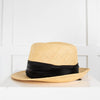 Eugenia Kim Raffia Hat with Black Band