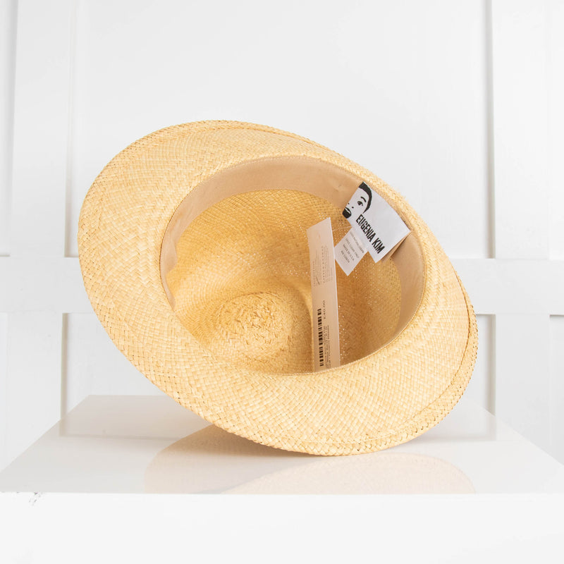 Eugenia Kim Raffia Hat with Black Band