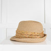 Eugenia Kim Raffia Hat with Sequin Band