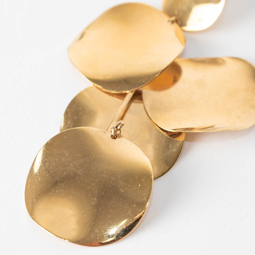 Isabel Marant Gold Jeanotte Circle Drop Earrings