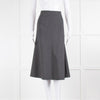 Stella McCartney Grey Fluted Skirt