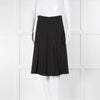 Prada Black Pleated Front A-Line Skirt