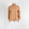 Escada Camel Roll Neck Jumper