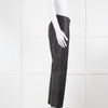 Vince Black Lambskin Pull On Trousers