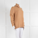 Escada Camel Roll Neck Jumper