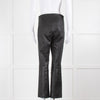 Vince Black Lambskin Pull On Trousers