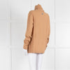 Escada Camel Roll Neck Jumper