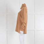 Escada Camel Roll Neck Jumper