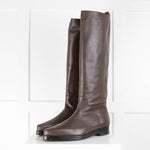 Harvey Nichols Brown Low Western Knee Boots