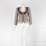 Isabel Marant Embellished Neckline Short Jacket