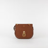 Mulberry Brown Amberley Small Grainy Leather Satchel Bag