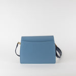 Launer London Blue Yellow Dido Crossbody Bag