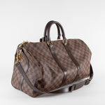 Louis Vuitton Keepall Bandouliere 45 in Damier Ebene Canvas