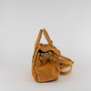 Mulberry Cookie Bayswater in Yellow Nubuck