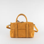 Mulberry Cookie Bayswater in Yellow Nubuck