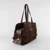 Anya Hindmarch Brown Suede Wilson Tote Bag Brown