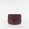 Anya Hindmarch Burgundy Smiley Ebury Satchel Shoulder Bag Burgundy