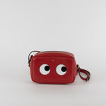 Anya Hindmarch Red Eyes Mini Camera Bag