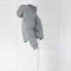 Maniere De Voir Grey Padded Jacket With Hood