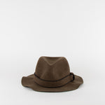 Rag & Bone Khaki Fedora Wool Hat