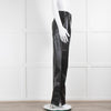 Anine Bing Black Recycled Leather Roy Trousers