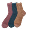 Sixton London Rio Trio of Sparkle Socks in Roxy