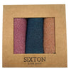 Sixton London Rio Trio of Sparkle Socks in Roxy