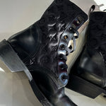 Louis Vuitton Black Ranger Boots with Shearling Lining