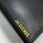 Jacquemus Black Le Bambino 24 Leather Shoulder Bag