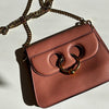 JW Anderson Dusty Pink Leather Pierce Crossbody Bag