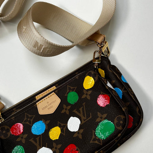 Louis Vuitton X Yayoi Kusama Monogram Multi Pochette Accessoires Bag