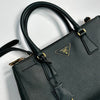 Prada Emerald Green Lux Saffiano Medium Galleria Tote