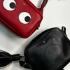 Anya Hindmarch Black Smiley Crossbody