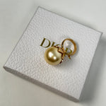 Christain Dior Large Pearl Ring