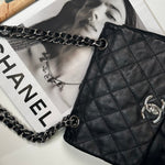 Chanel Black Trianon Messenger Bag