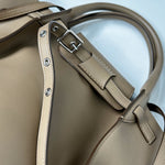 Celine Beige Box Calfskin Big Leather Bag