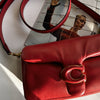 Coach Red Leather Pillow Tabby 26 Bag