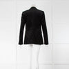 Strenesse Black Velvet Tuxedo Jacket