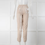 Goldhawk Cream Velvet Trousers