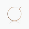 Maria Tash 31mm Rose Gold Single Flat Hoop Earring