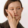 Annoushka 14ct Gold Tri Knuckle Ring