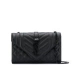 Saint Laurent Small Quilted Envelope Crossbody Bag