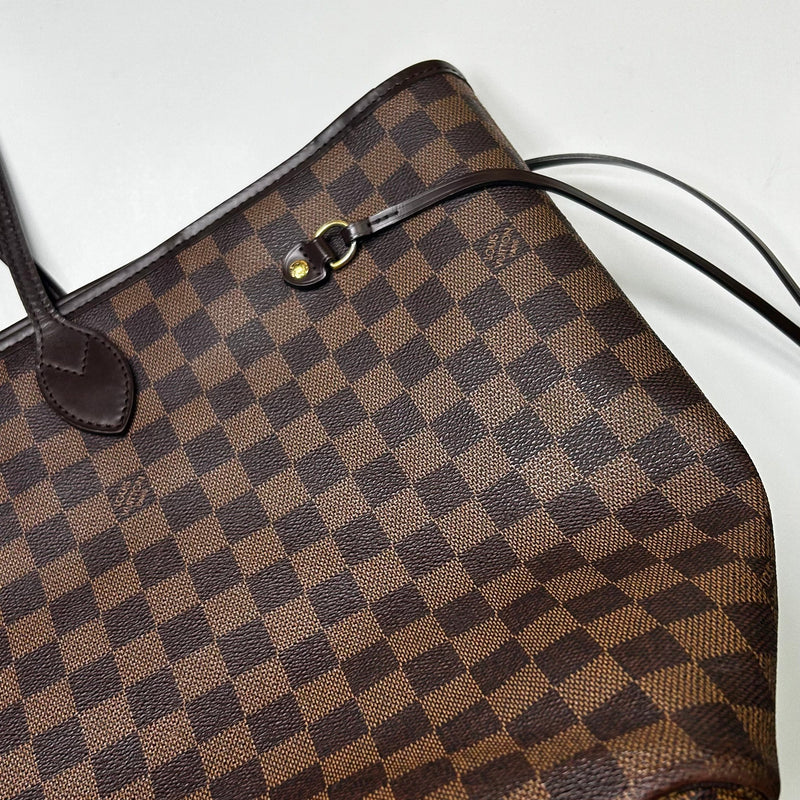 Louis Vuitton Brown Damier Ebene Neverfull GM Tote Bag