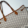 Louis Vuitton Damier Azur Neverfull MM Tote Bag