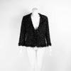 Max Mara Studio Black and White Boucle Jacket